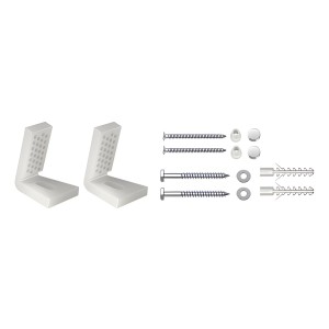 Fijación Lateral Inodoro Plástica Completo