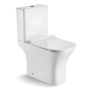 Water Inodoro Con Mochila Blanco Tripoli Ggs Con Tapa