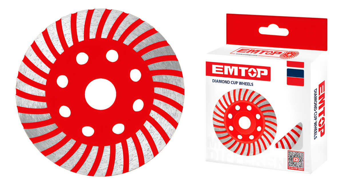 Disco Desbaste 4 1/2 115mm Edgh011151 Emtop