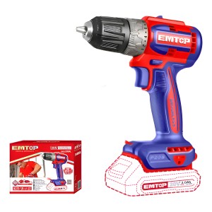 Atornillador 20v P20s 52nm Sin Carbones Emtop Ecdl204531