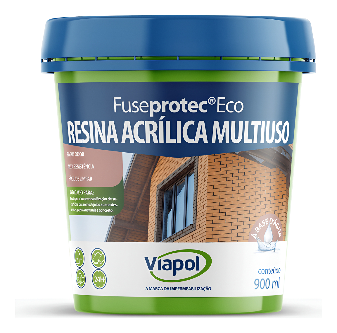 Resina Acrilica Multiuso Fuseprotec Eco 3.6 Lt