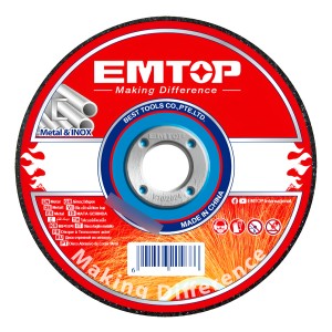 Disco Corte Metal 7 1.6mm Emtop Eacd301802