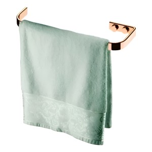 Toallero 22cm Rose Gold Future Con Tornillo