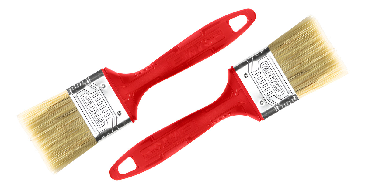 Pincel Economico 50mm Mango Plastico Emtop