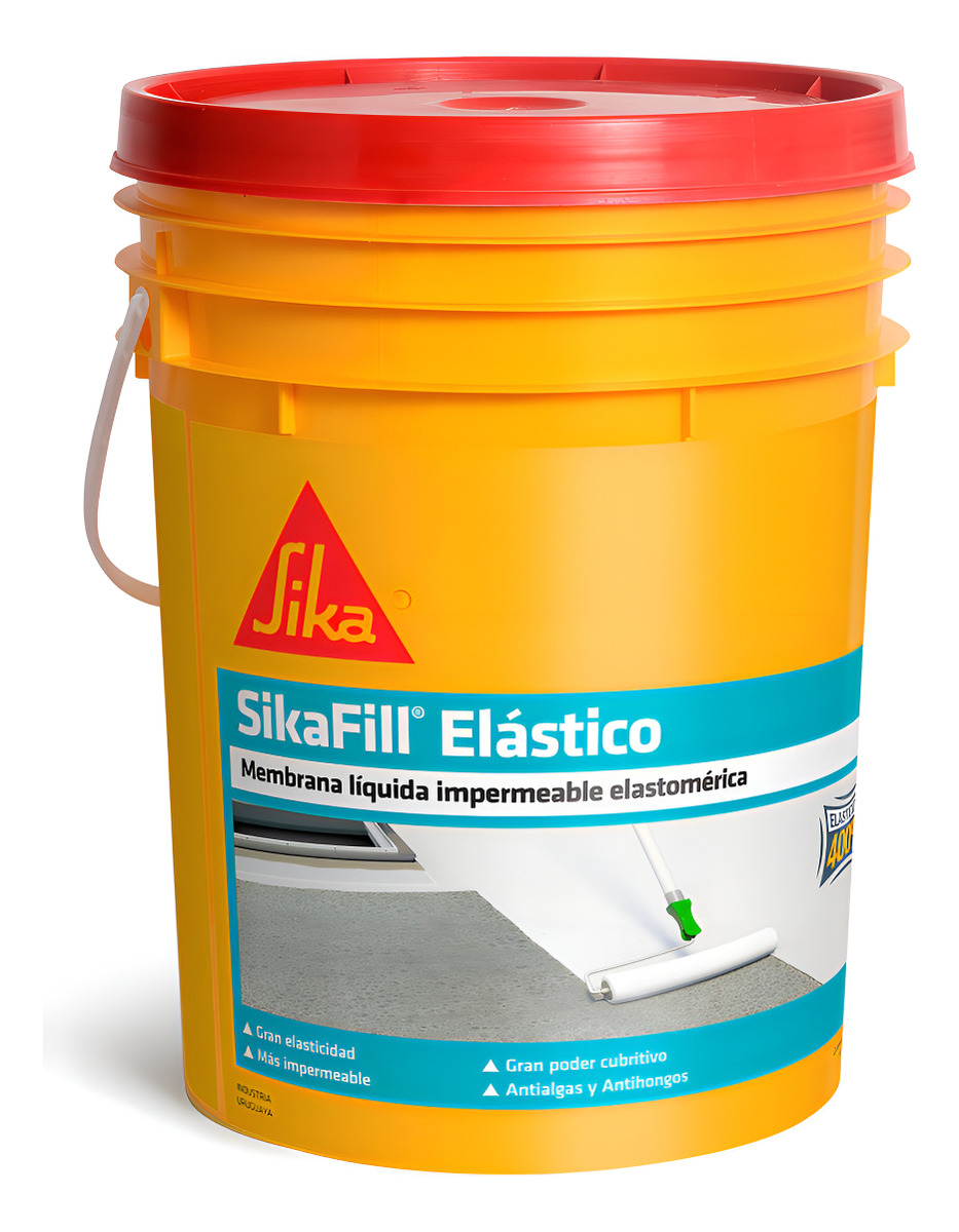 Sikafill Elastico Membrana Líquida Blanco 20 L