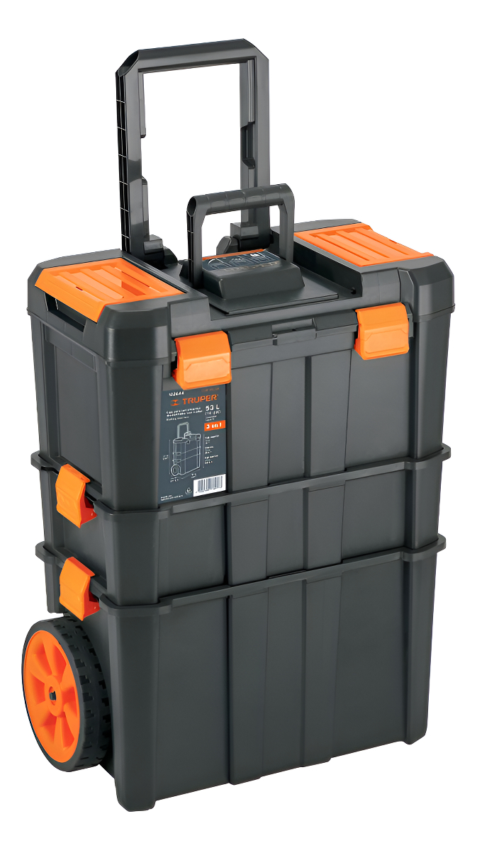 Caja Para Herramientas 19x25 3 En 1 Desmontable Truper