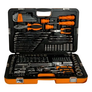 Juego Herramientas Auto Moto Lusqtoff 150p Racing Caja Set