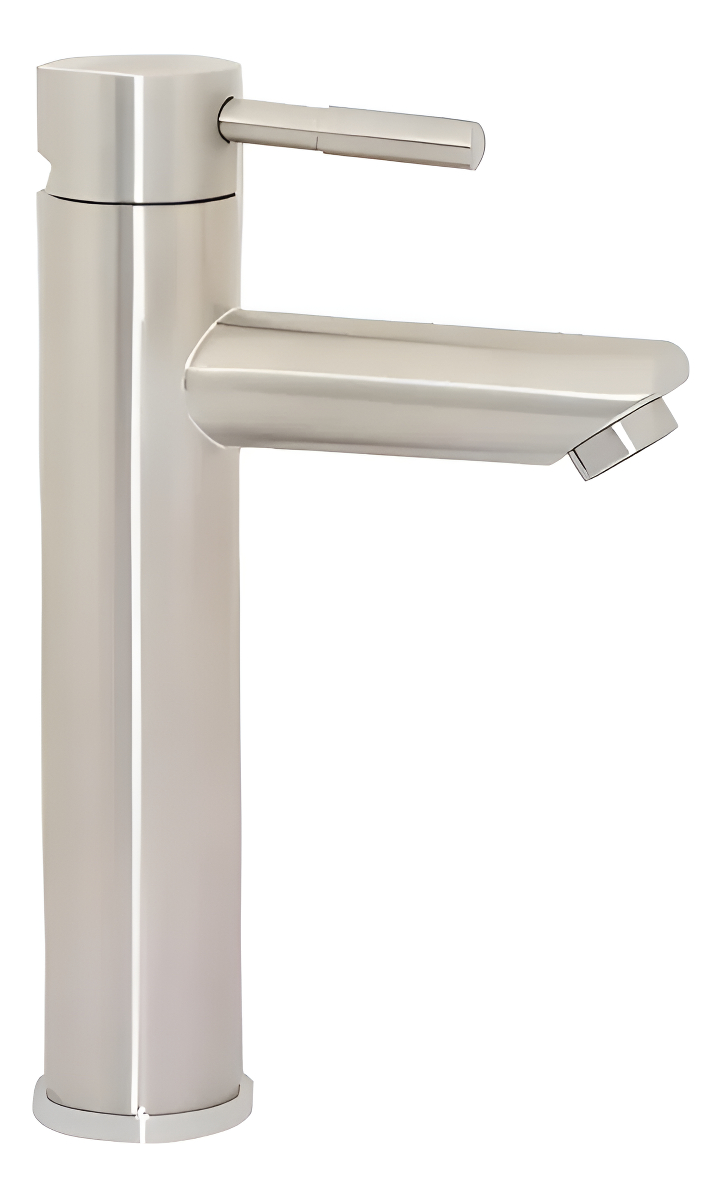Monocomando Lavatorio Inoxidable Satin 31cm Alto Rimontti