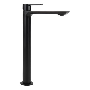 Monocomando Lavatorio Negro Mate Wico 31cm 2 Años Gtia