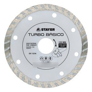 Disco 9 Diamantado Turbo Basico Stayer 230mm