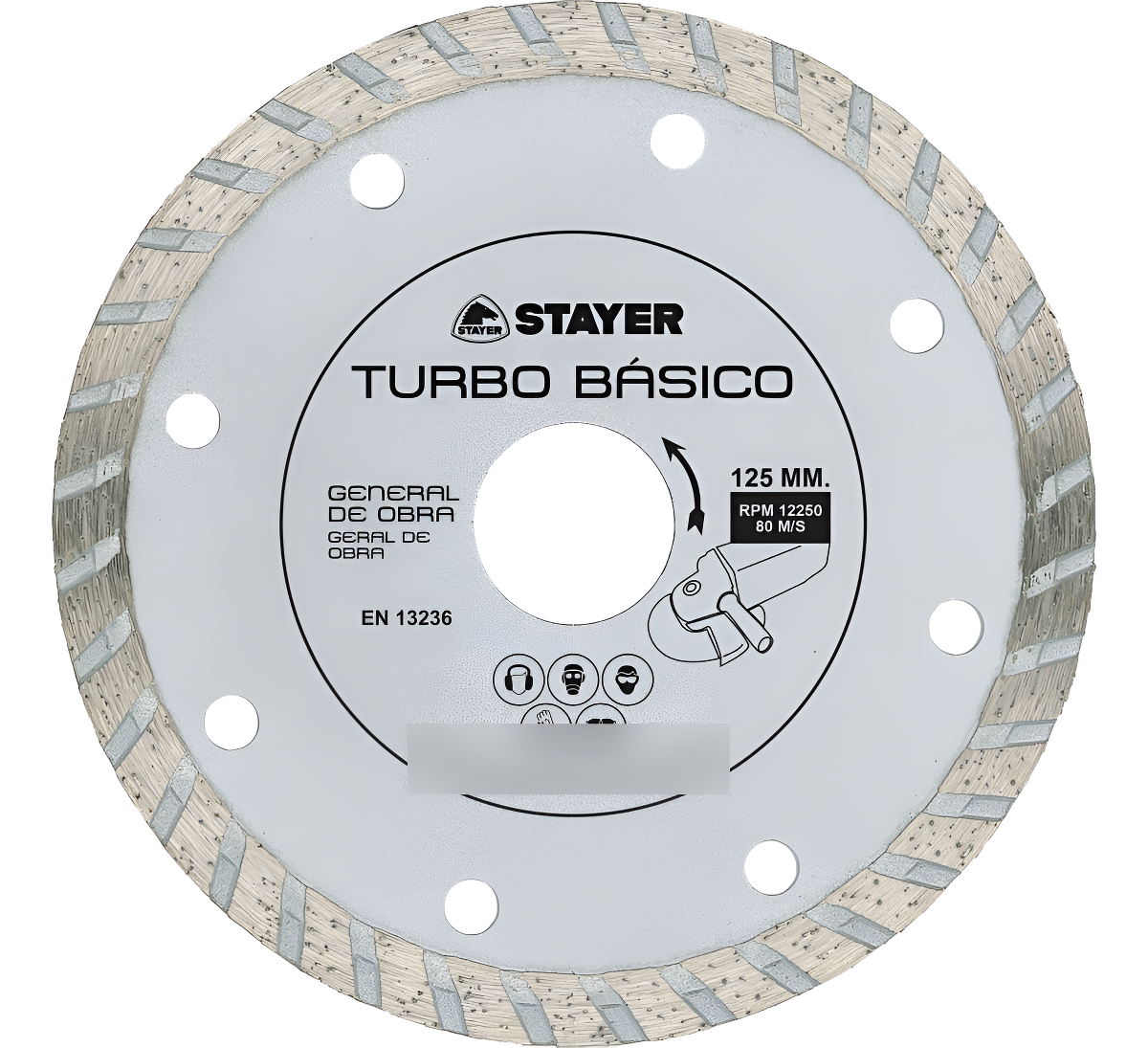 Disco 9 Diamantado Turbo Basico Stayer 230mm
