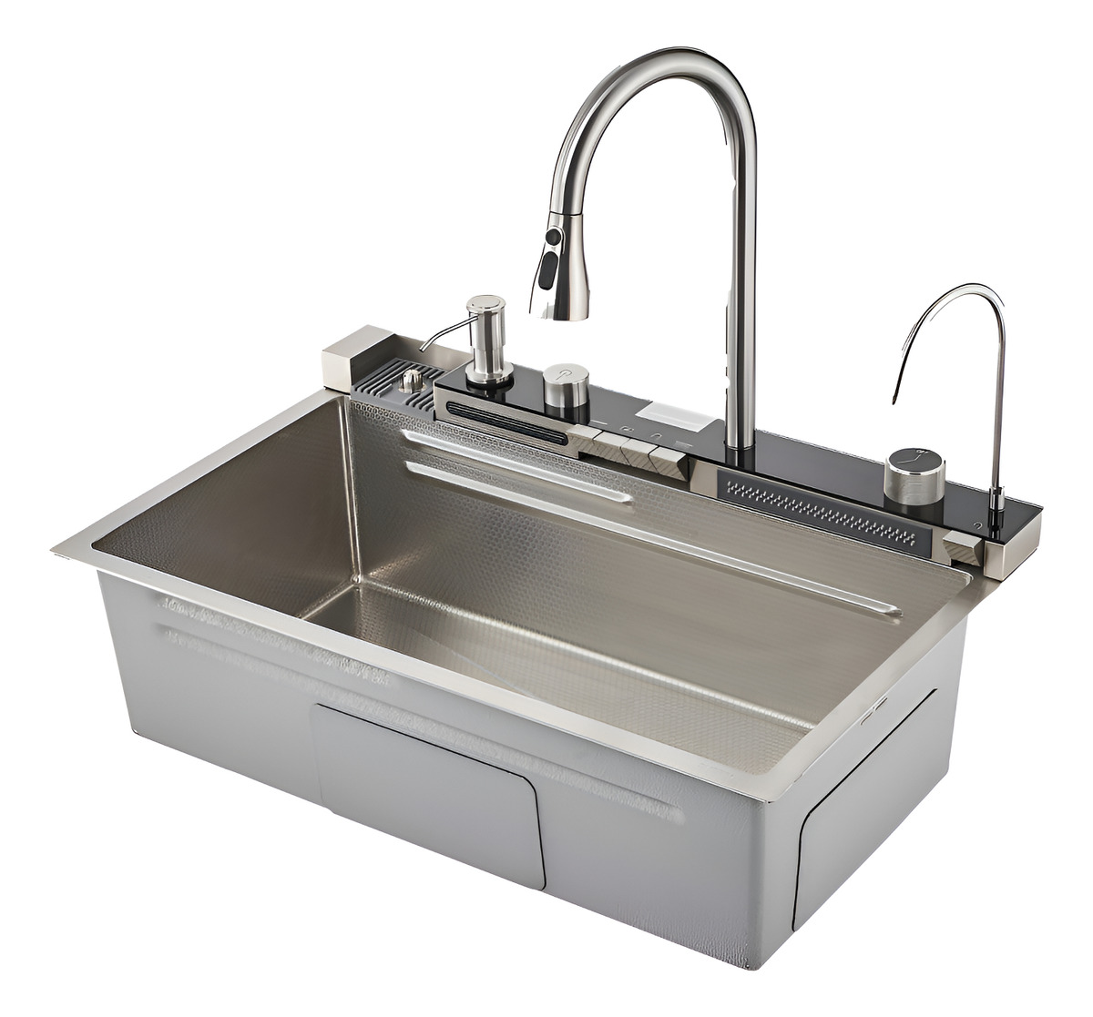 Pileta Digital Cocina Completa Acero Inox 304 Mas Accesorios