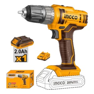 Atornillador 20v P20s C 1 Batería Y Carga Ingco Cdli200518