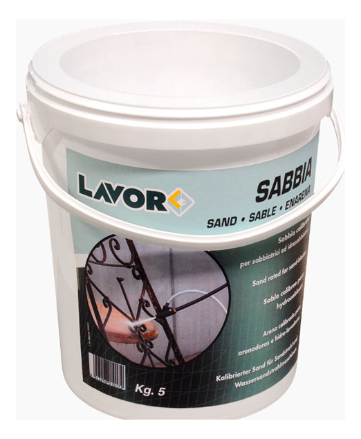 Arena Fina Balde 5kg Lavor 0.011.0001 X Balde