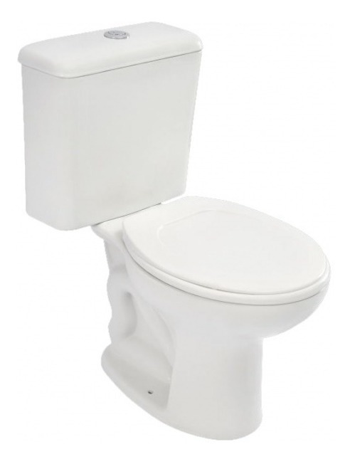 Inodoro Con Mochila Incepa Zip Ceramica Blanco Descarga A 30 - Imagen 3