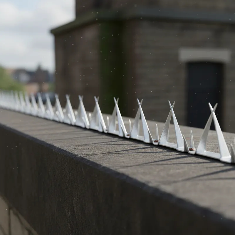 Pincho O Puas De Seguridad Acero Galv 1,25 Para Muro B.oli - Imagen 4