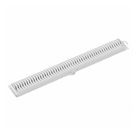 Receptáculo Desagüe Ducha Lineal Pvc Blanco Tigre 50cm - Imagen 2