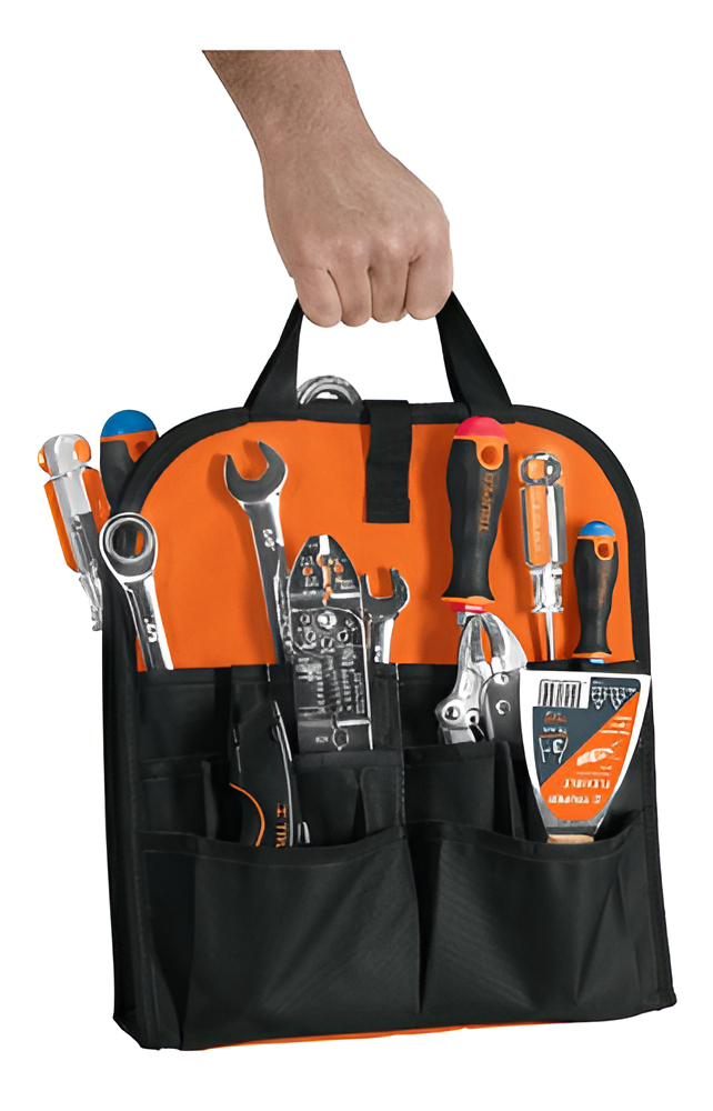 Mochila Portaherramientas Con Divisor Desmontable Truper - Imagen 3
