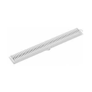 Receptáculo Desagüe Ducha Lineal Pvc Blanco Tigre 90cm