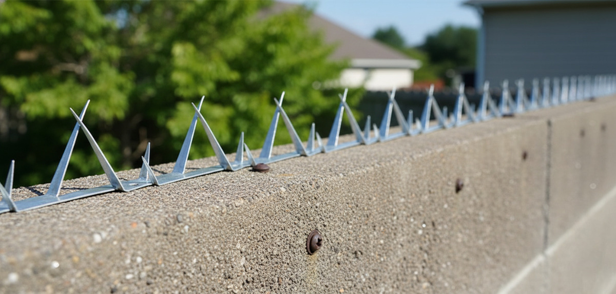Pincho O Puas De Seguridad Acero Galv 1,25 Para Muro B.oli - Imagen 7