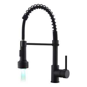 Monocomando Cocina Chef Mesada Rimontti Negro 51920 B.oli