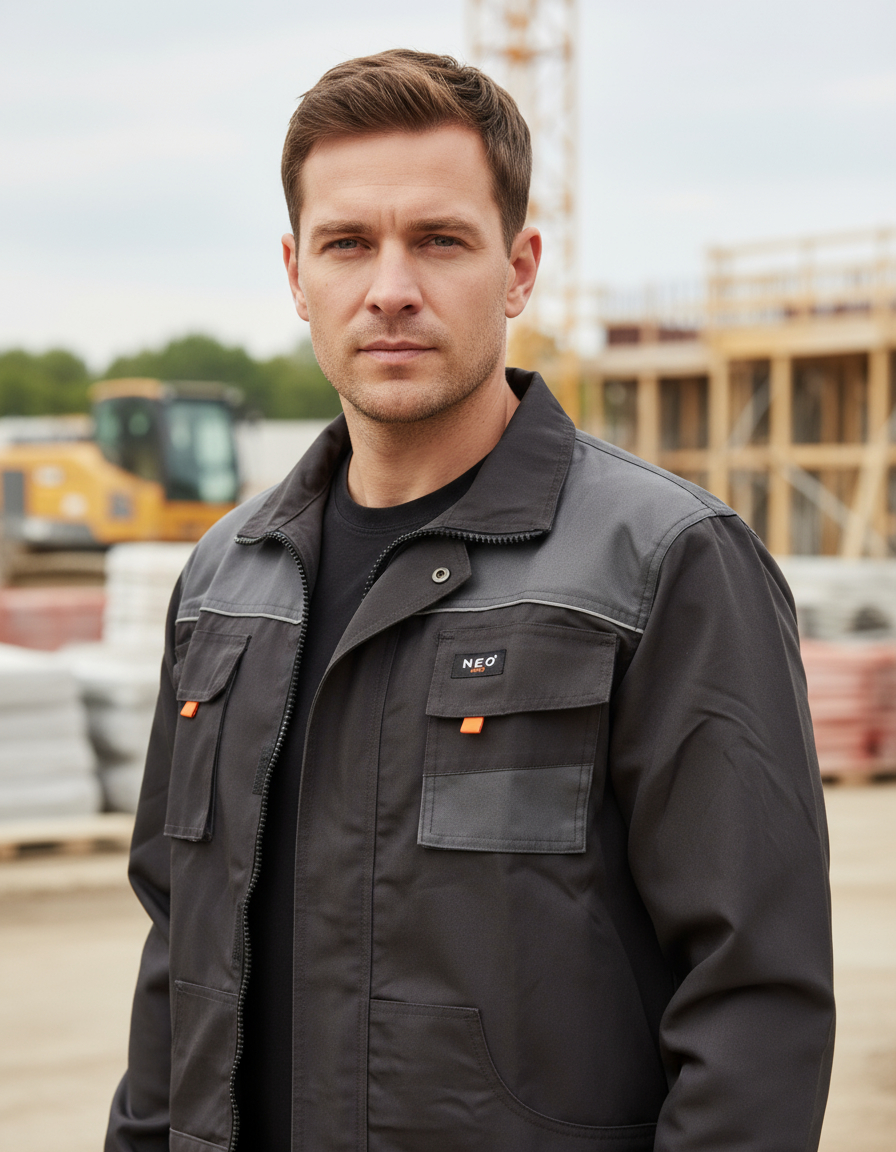 Campera Trabajo Reforzada Con Bolsillos Neo Safety