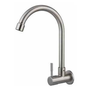 Grifo Unitario Canilla Acero Inox Pared Rimontti