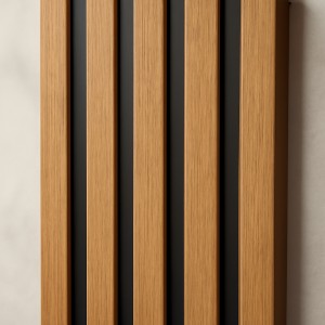 Panel Wpc Caoba Decorativo Revestimiento Pared Panel Pvc