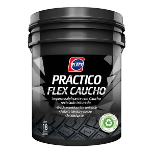 Membrana Liquida Con Goma De Caucho 18kg Elbex.