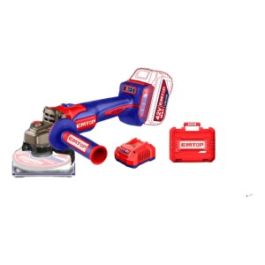 Amoladora A Bateria 42v C/ 2 Baterias 115mm Emtop Elag108112