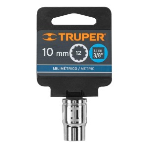 Dado Milimétrico Encastre 3/8 Pulgadas 10mm Truper