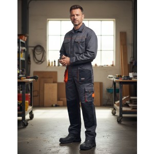 Pantalón De Trabajo Cargo Industrial Reforzado Con Bolsillos