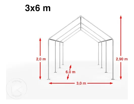 Venta De Carpa Estructural Gazebo Fiesta Y Eventos 6 X 3 Mt - Imagen 6
