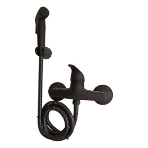 Ducha Higiénica Bidet 15cm Negro Mate Wico Rimontti