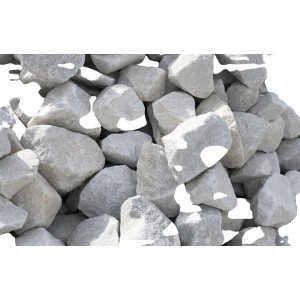 Piedra Blanca De Jardín, Piedra Decoración Partida