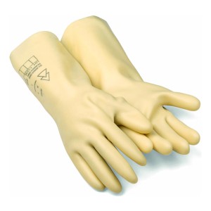Guantes Dieléct.vde 1000v/prueba5000v L:36cm>>juba>>clase 0/9