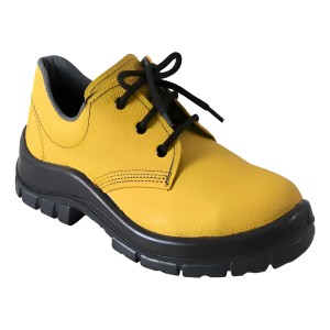 Zapato Seguridad Obra Cuero Punta De Acero Worksafe