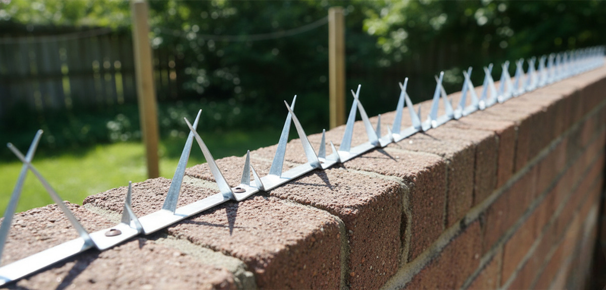 Pincho O Puas De Seguridad Acero Galv 1,25 Para Muro B.oli - Imagen 6