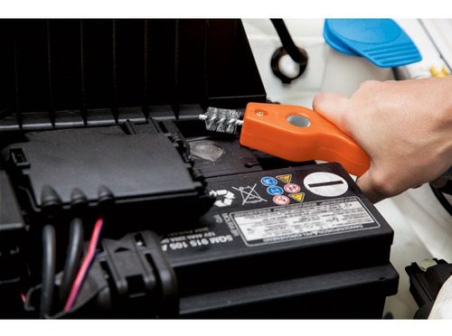 Cepillo Limpiador Terminales Baterías, 4 En 1 Truper 17110 - Imagen 2