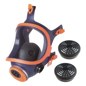 Máscara.silicona P/gases Panorám.cara Completa Climax 732