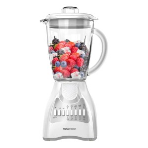 Licuadora 1.5l 650w Jarra De Vidrio 10 Velocidades Wadfow