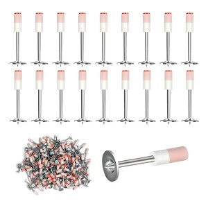 Clavos Fulminantes P/ Pistola Remachadora X100 Uni 1.5cm 4cm