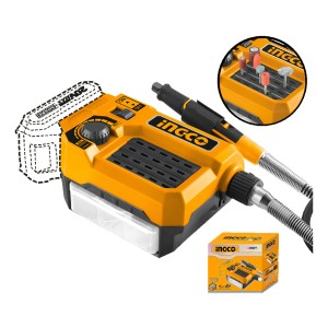 Mini Torno 20v C/ Accesorios Ingco Cmgli2001 S/bat Frecuenci