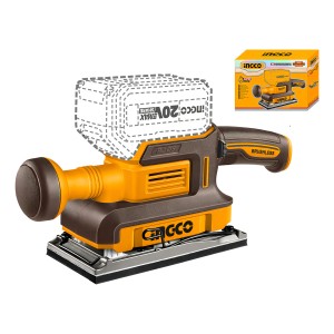 Lijadora Orbital A Batería Brushless Motor 20v P20s Ingco