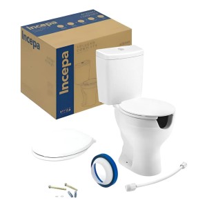 Kit Inodoro Alto Con Mochila Accesible Descarga A 30 Incepa