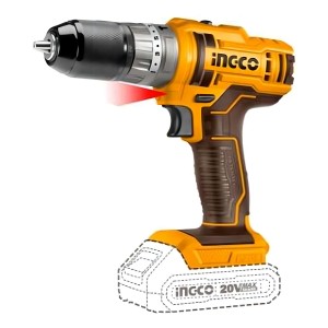 Atornillador Percutor Solo Cuerpo Cidli201455 Ingco Amarillo