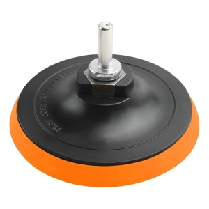 Disco Goma Para Amoladora Y Taladro C/velcro 4 1/2 Wokin