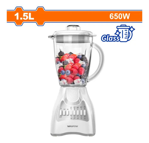 Licuadora 1.5l 650w Jarra De Vidrio 10 Velocidades Wadfow - Imagen 2