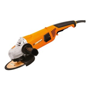 Amoladora Angular Lüsqtoff Aml2200-8 De 50 hz Color Naranja 2.2 kw 220 v + Accesorios