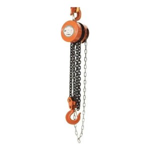 Aparejo manual de cadena Lüsqtoff NC3-5 de 500kg con cadena de 5m